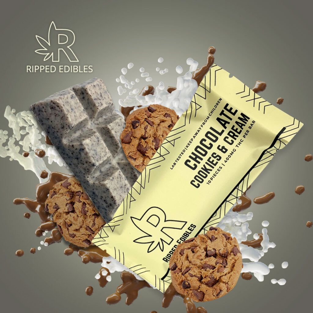 Chocolate - Cookies & Cream (400mg THC)