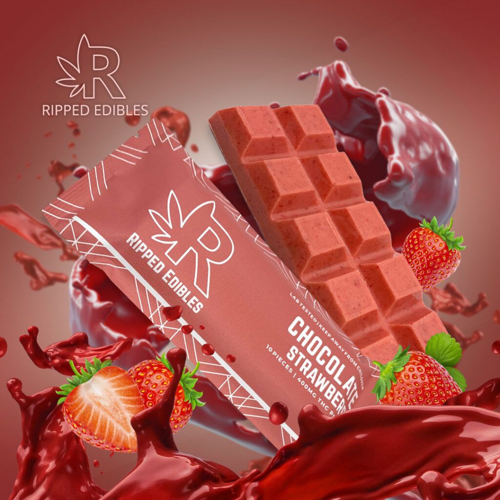 Chocolate - Strawberry (400mg THC)