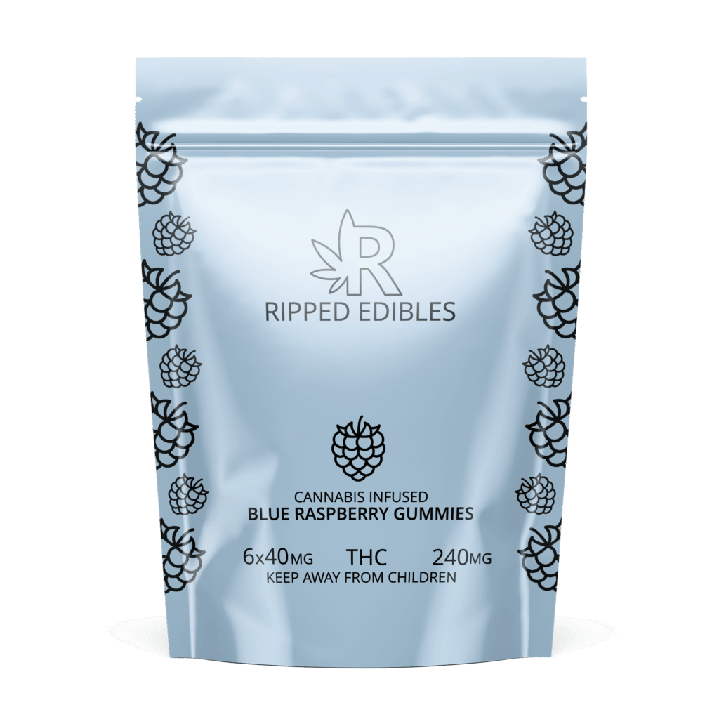 BLUE RASPBERRY (240mg THC)