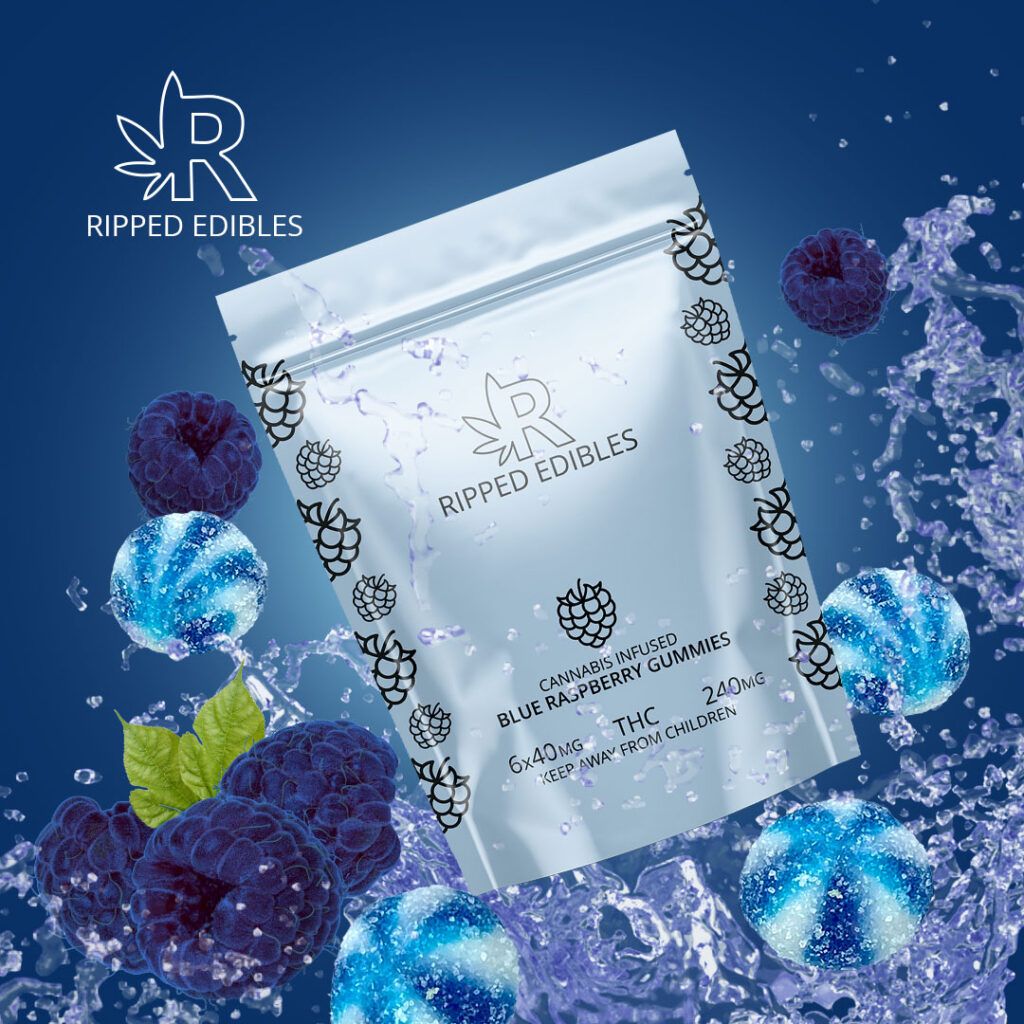 BLUE RASPBERRY (240mg THC)