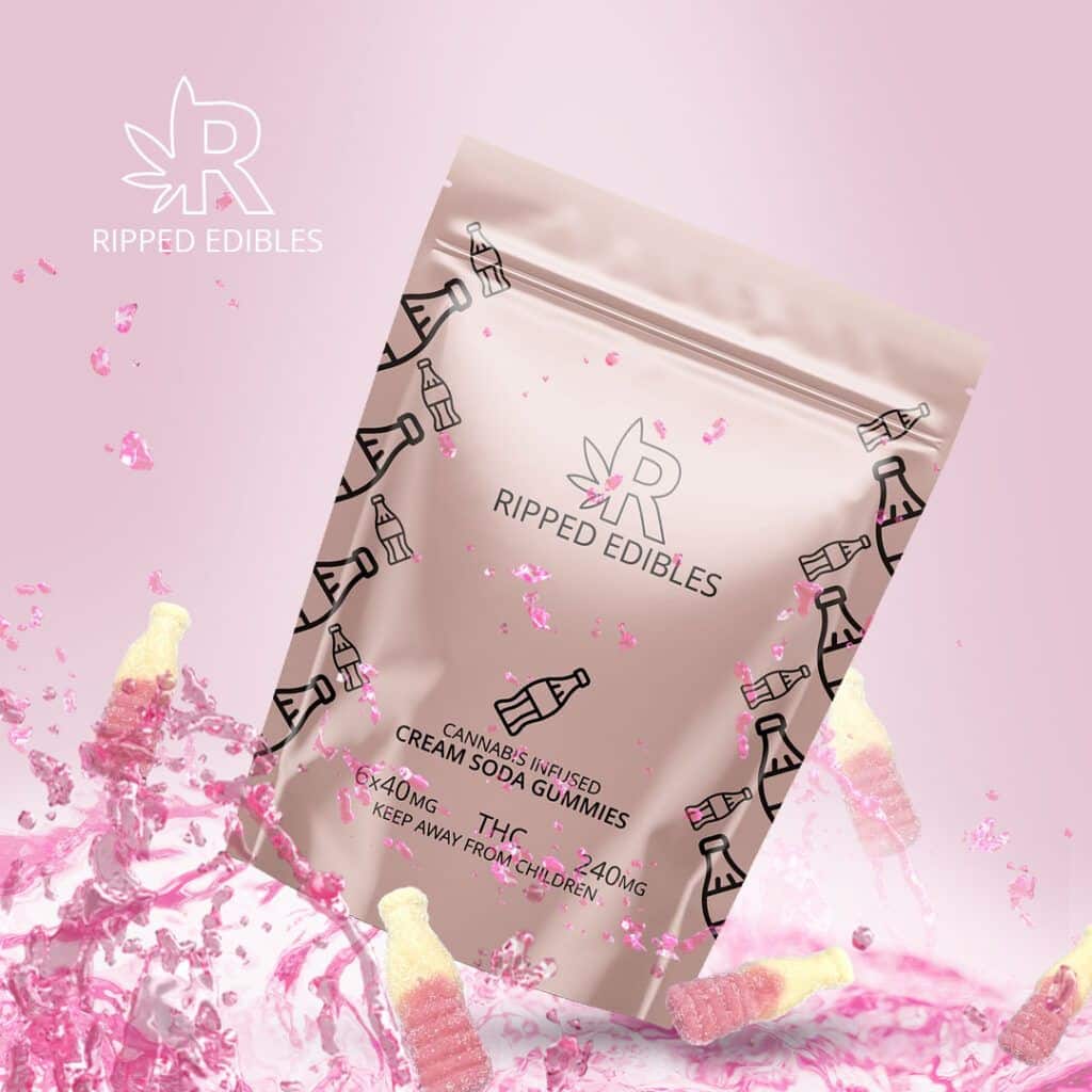 CREAM SODA GUMMIES (240mg THC)