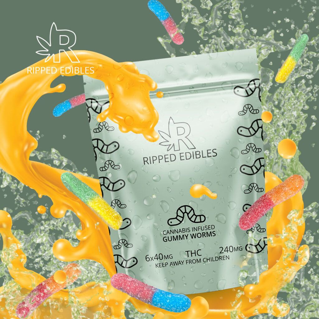 GUMMY WORMS (240mg THC)