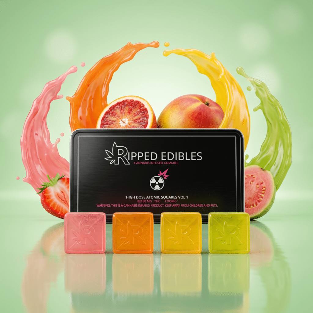 ATOMIC SQUARES VOL 1 (1200mg THC)