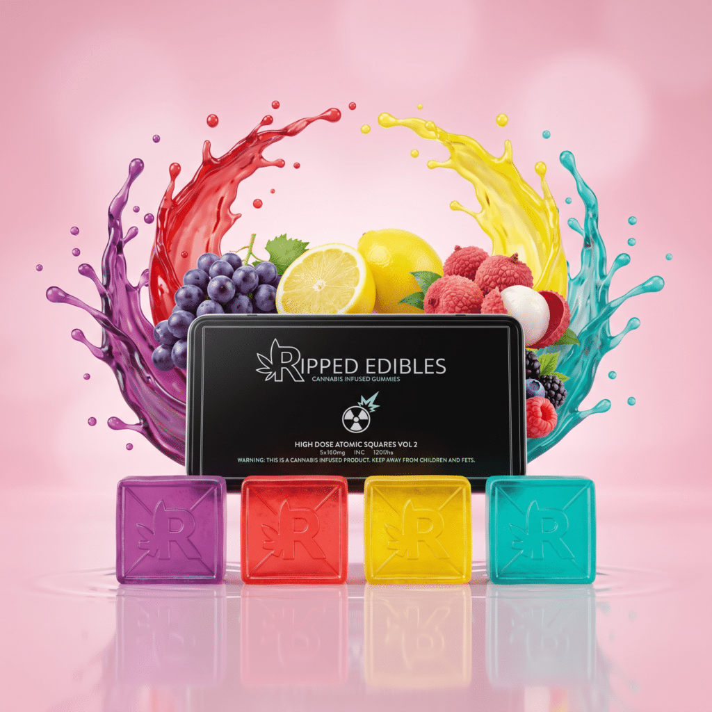 ATOMIC SQUARES VOL 2 (1200mg THC)